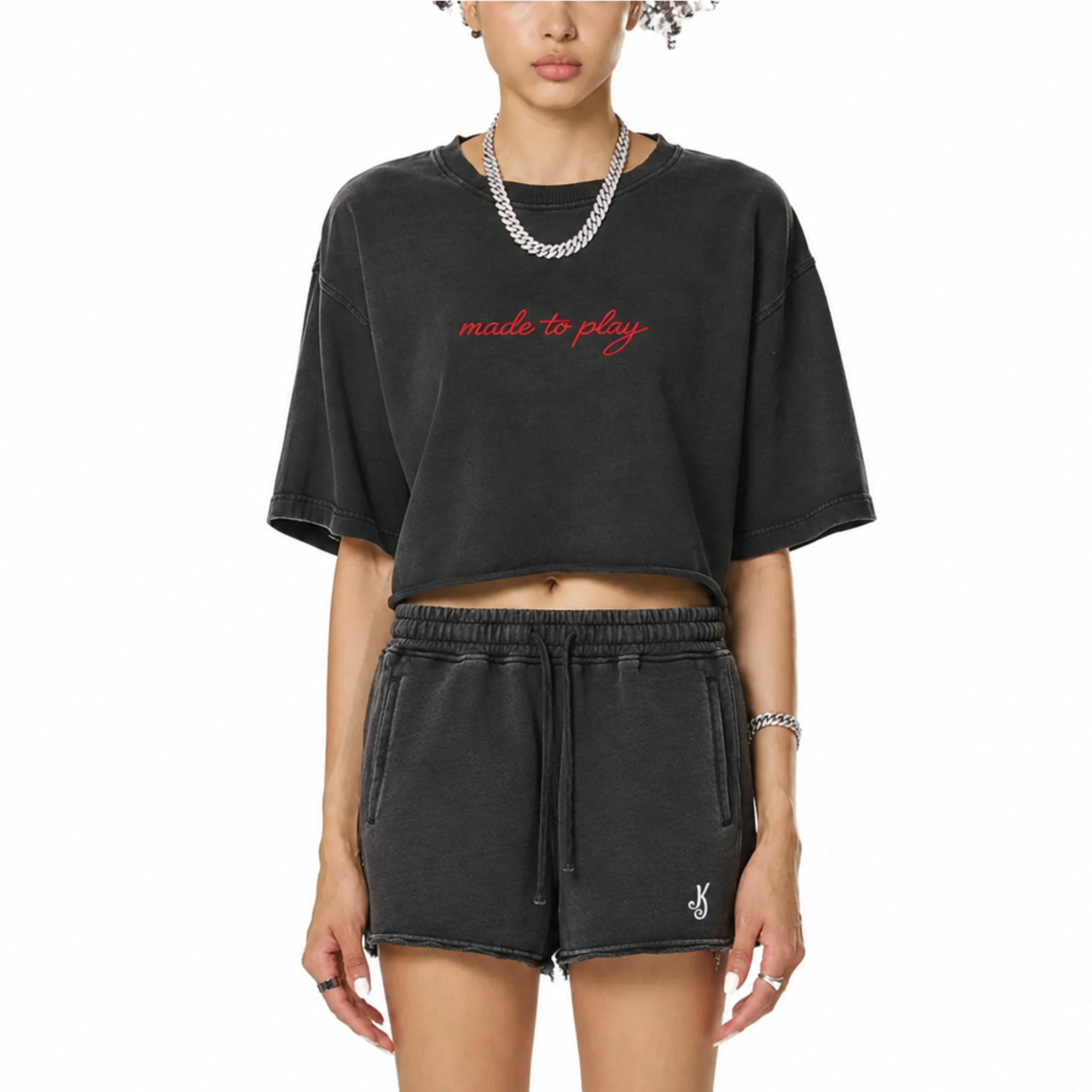 Chops Crop Tee