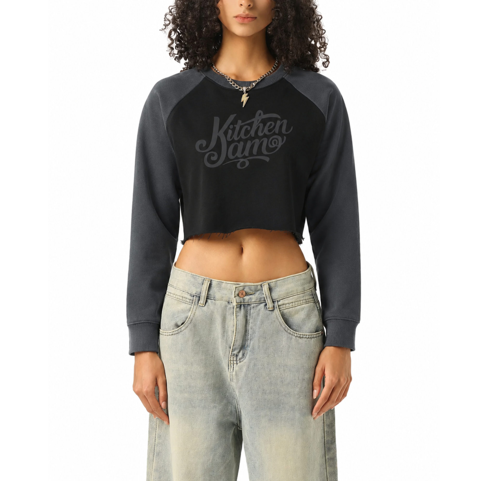 The Warm Up Crop Sweatshirt
