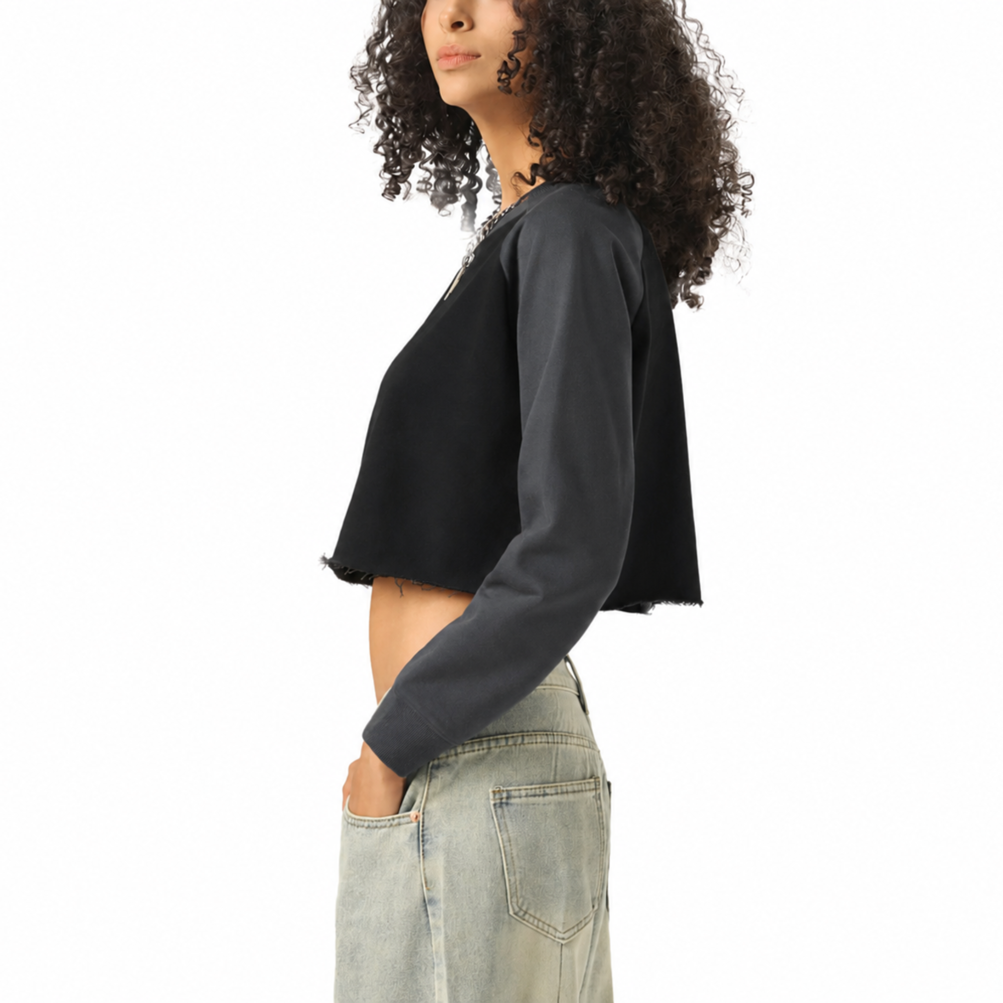 The Warm Up Crop Sweatshirt